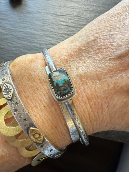Boulder Opal Bangle