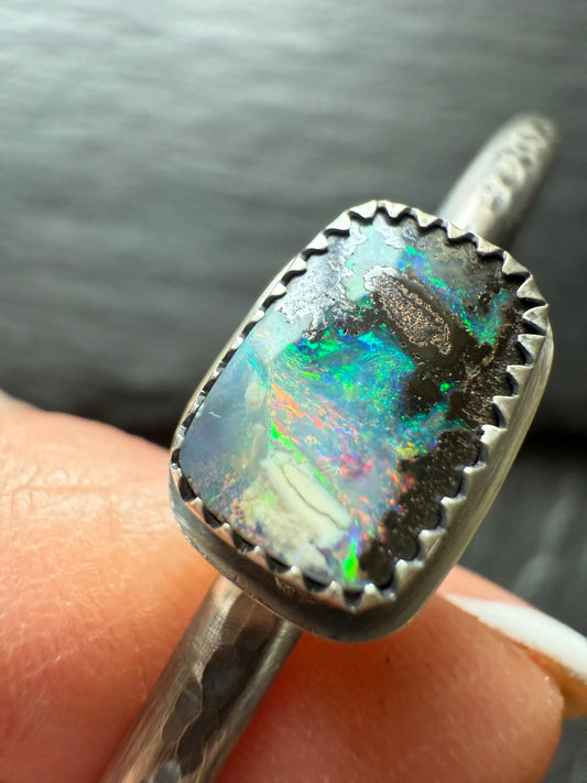 Boulder Opal Bangle