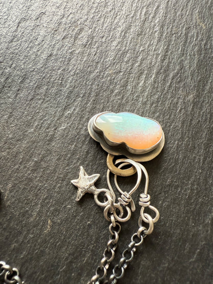 Opal Cloud Necklace