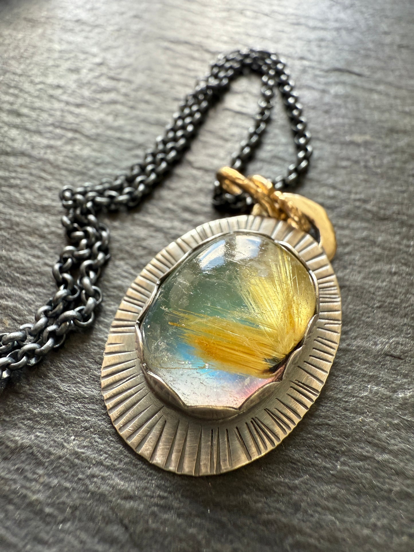 Rutile Quartz Necklace