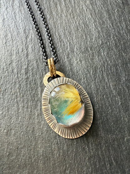 Rutile Quartz Necklace