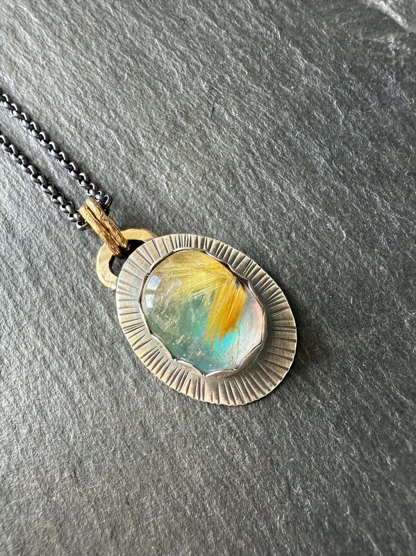 Rutile Quartz Necklace