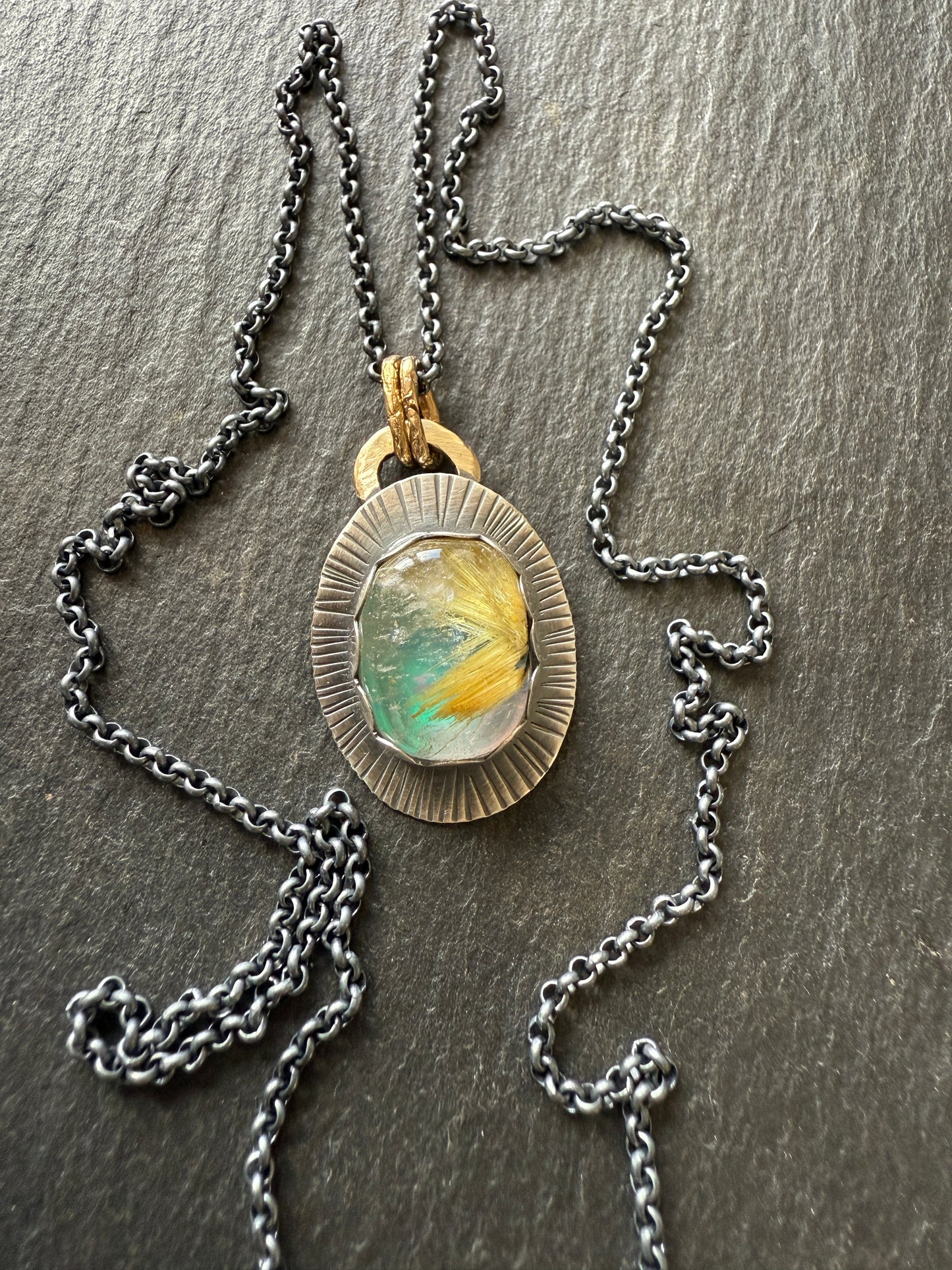 Rutile Quartz Necklace