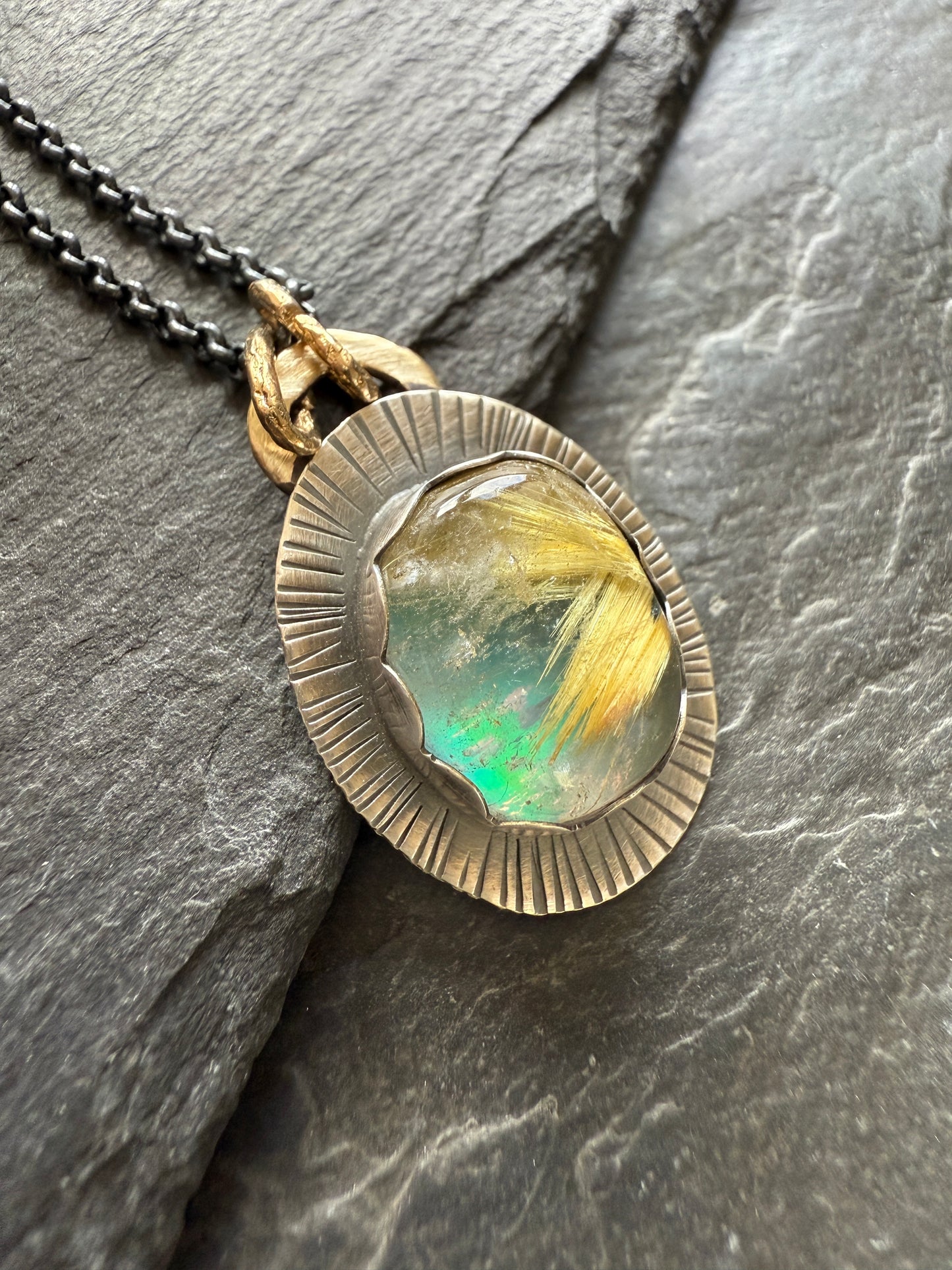 Rutile Quartz Necklace