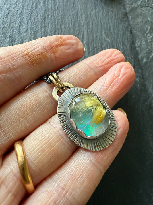 Rutile Quartz Necklace