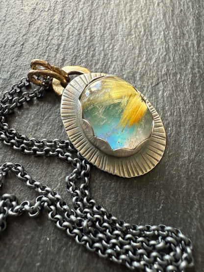Rutile Quartz Necklace