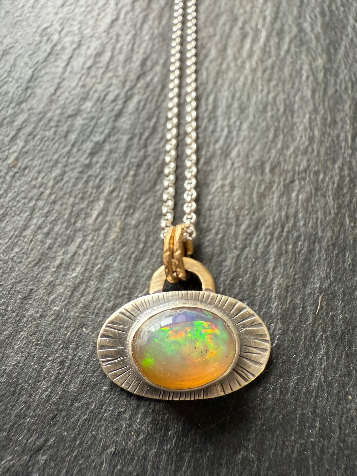 Ethiopian Opal Necklace