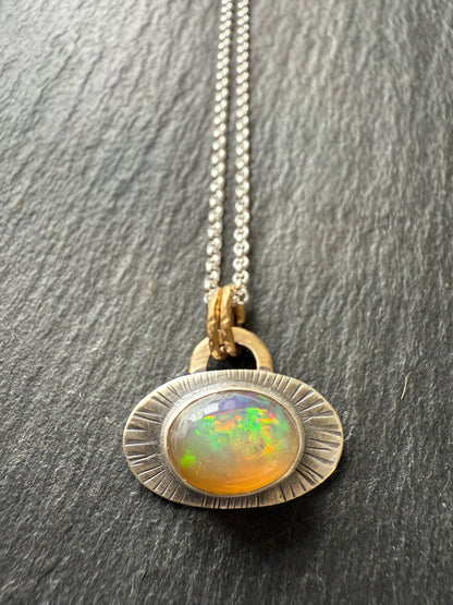 Ethiopian Opal Necklace