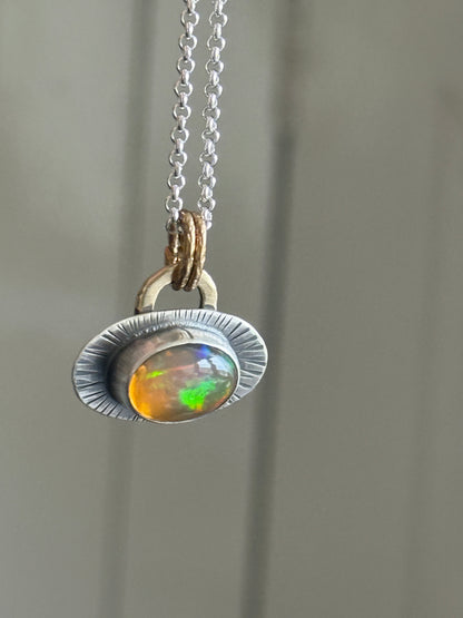 Ethiopian Opal Necklace