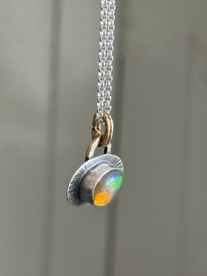 Ethiopian Opal Necklace