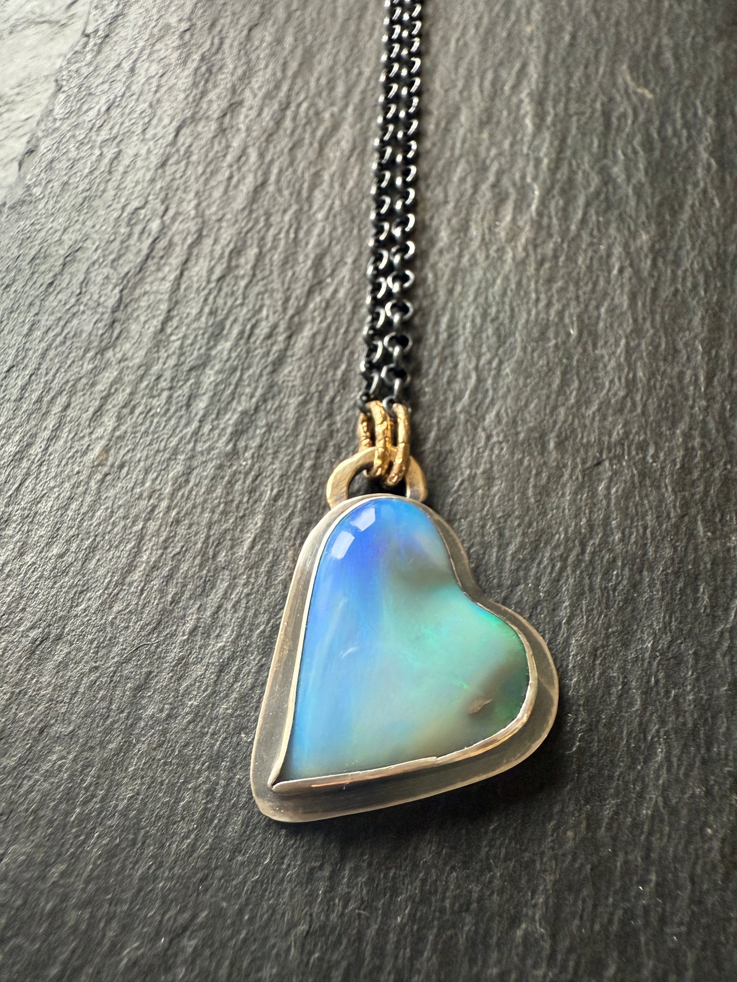 Blue Heart Pendant