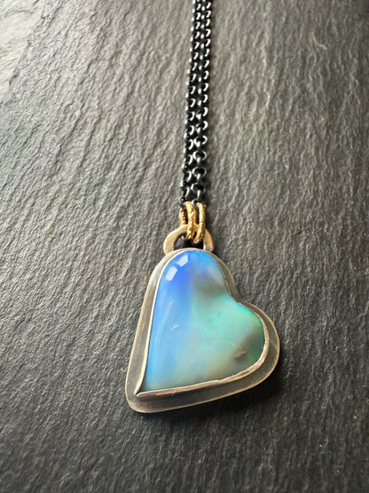 Blue Heart Pendant