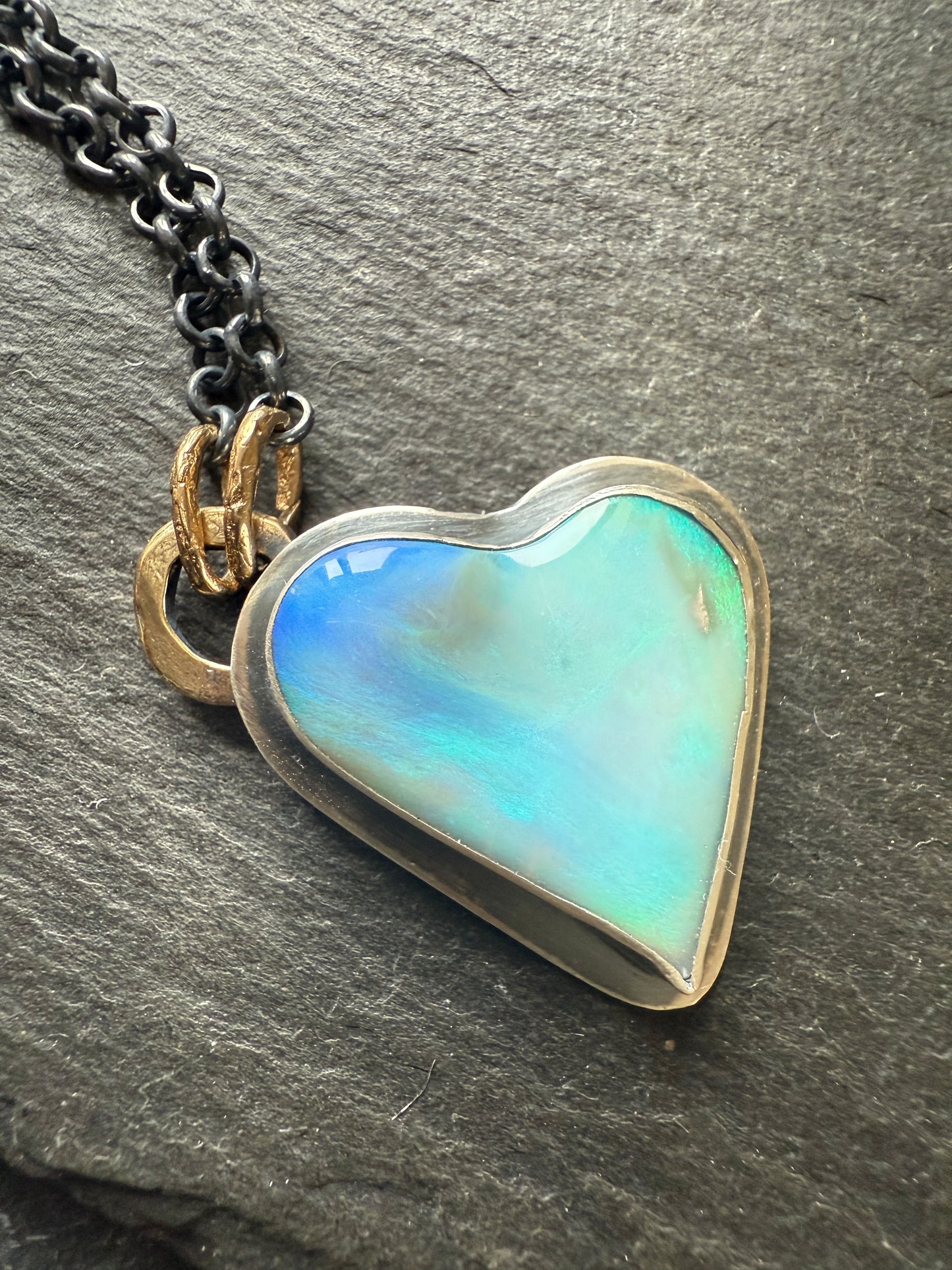 Blue Heart Pendant