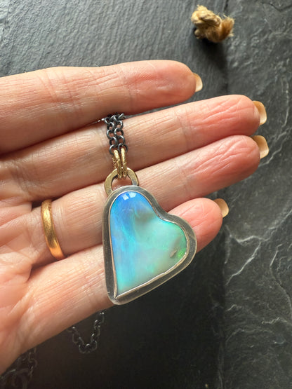 Blue Heart Pendant