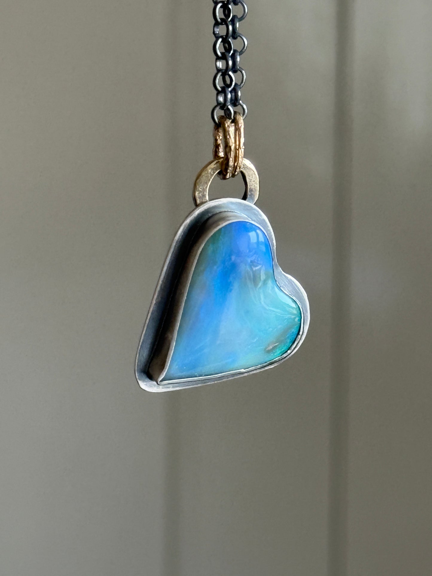 Blue Heart Pendant