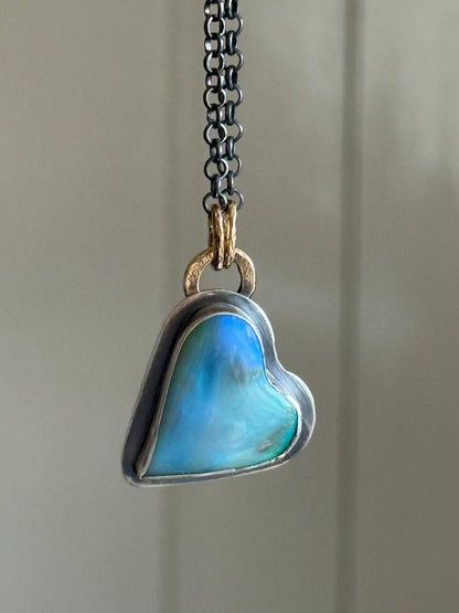 Blue Heart Pendant