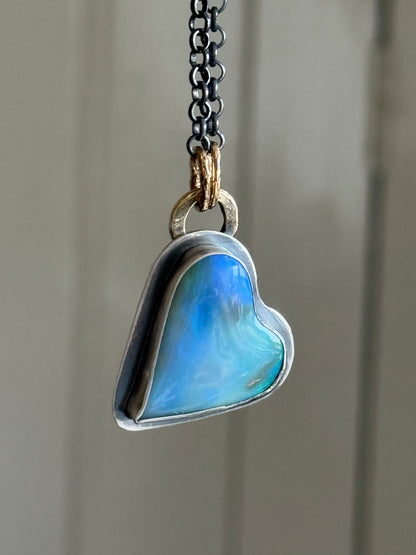 Blue Heart Pendant