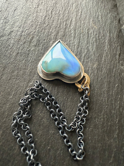 Blue Heart Pendant