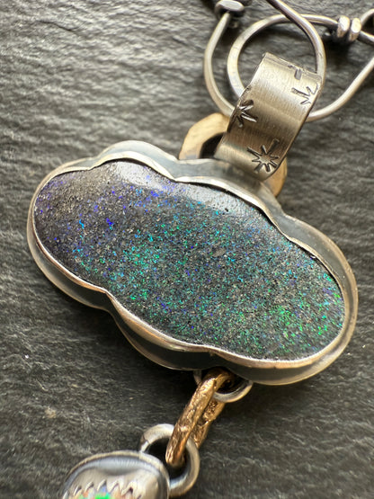 Moody Cloud Pendant Necklace