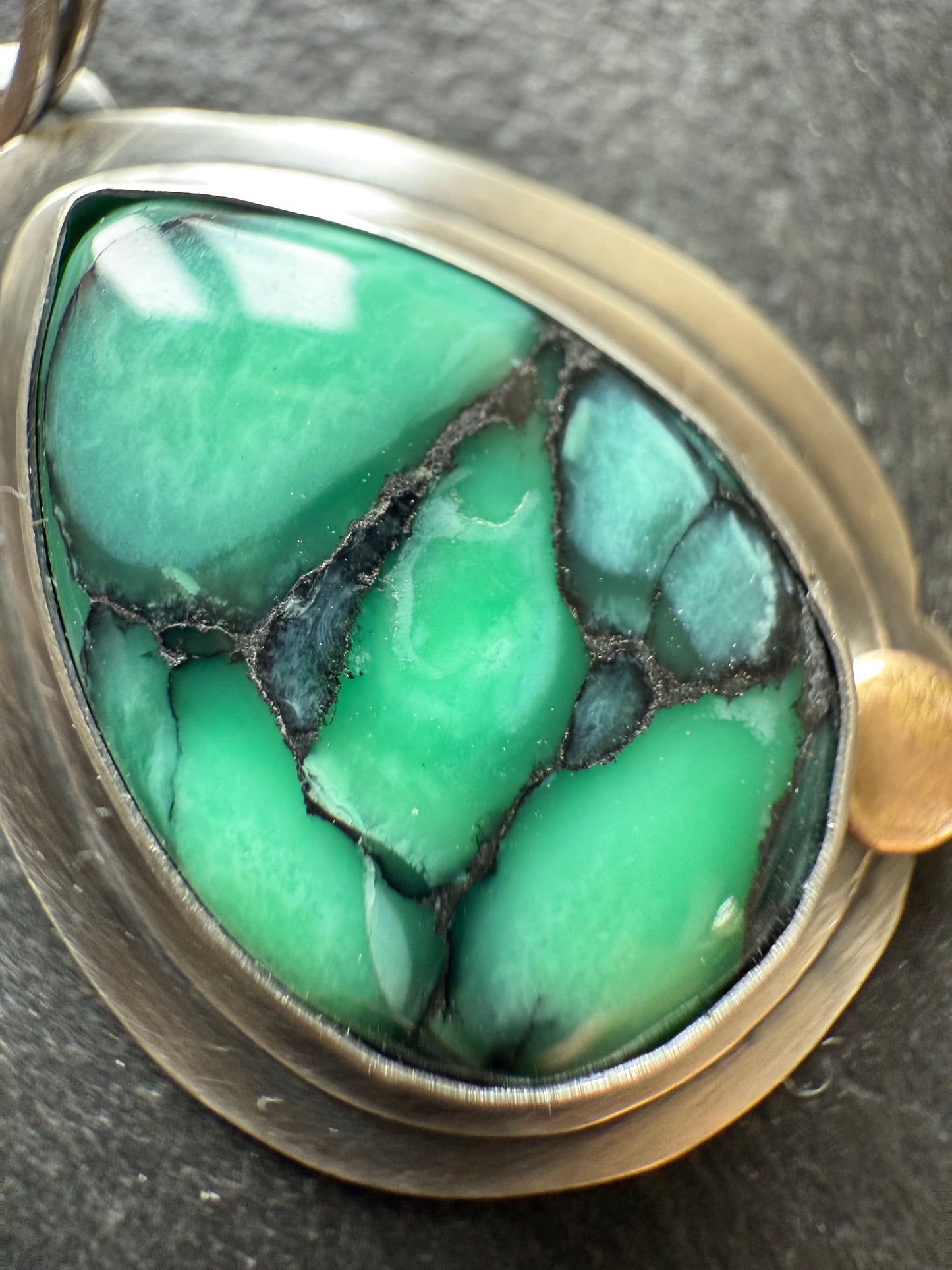 Desert Oasis Variscite Pendant
