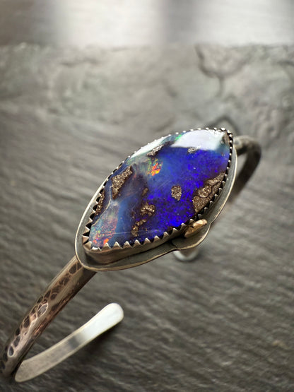Blue Opal Bangle