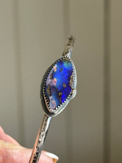 Blue Opal Bangle