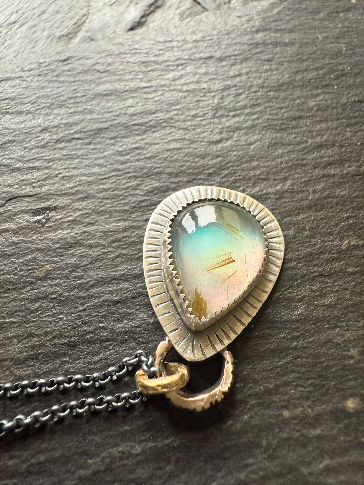 Rutile Quartz Necklace