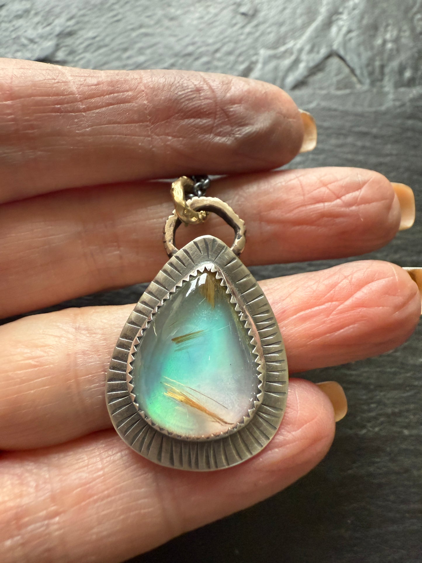 Rutile Quartz Necklace