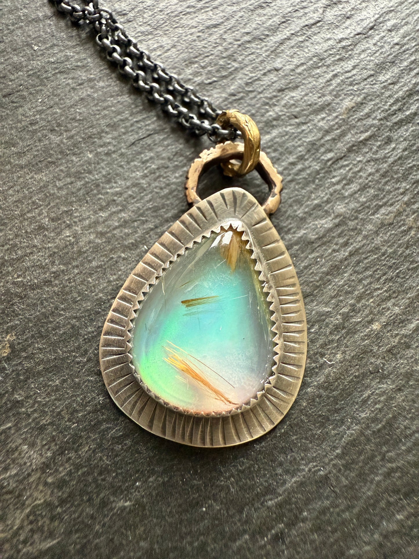 Rutile Quartz Necklace