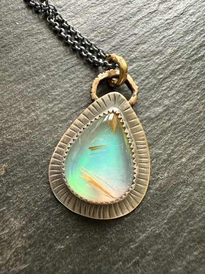 Rutile Quartz Necklace