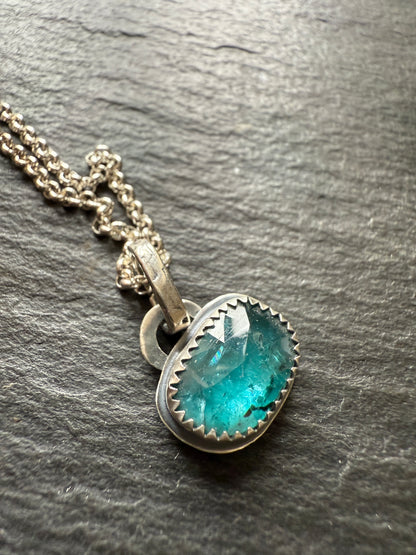 Dainty gemstone pendants