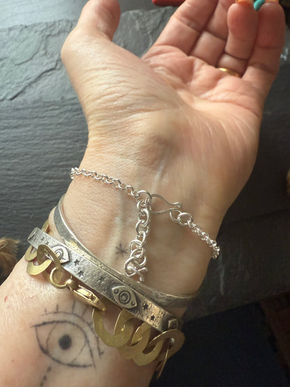 RESERVED for Mary Jane - Opal Chain Bracelet