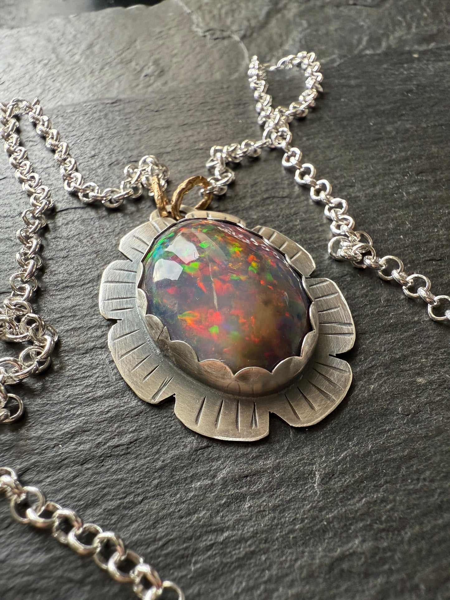 Black Ethiopian Opal