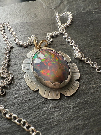 Black Ethiopian Opal