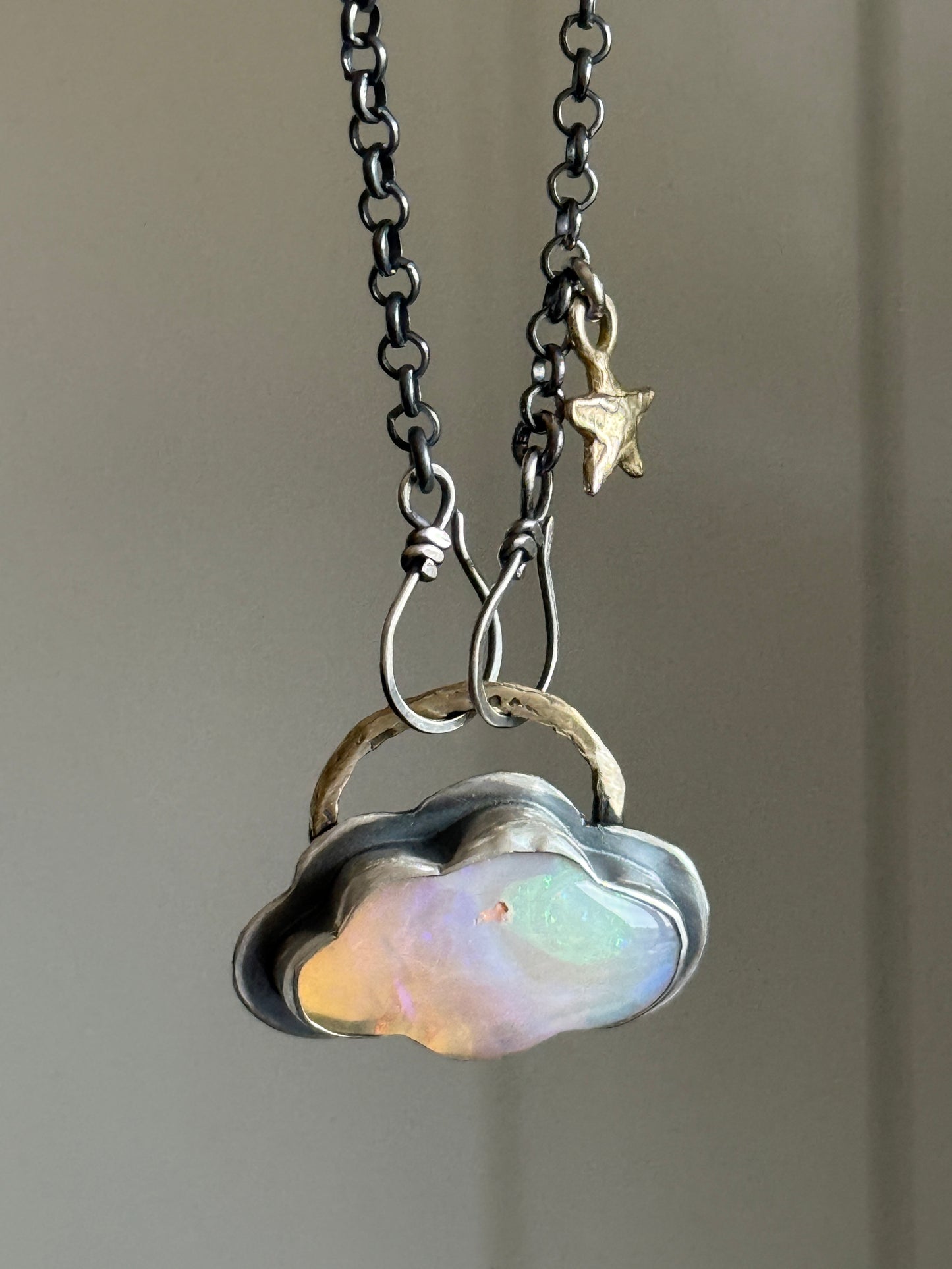 Opal Cloud Necklace