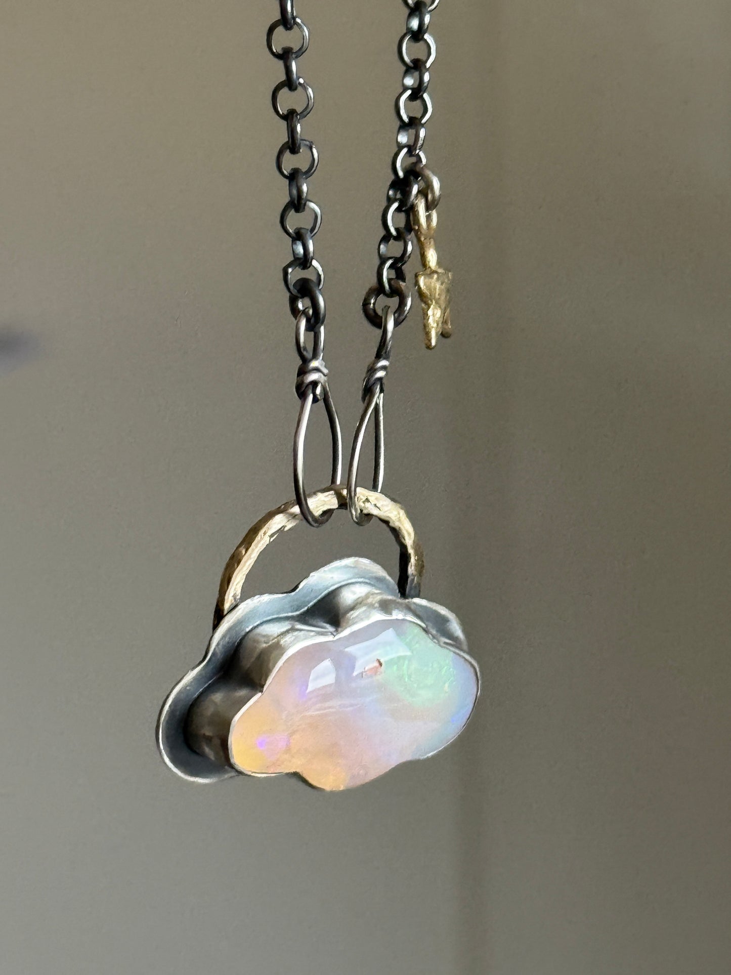 Opal Cloud Necklace