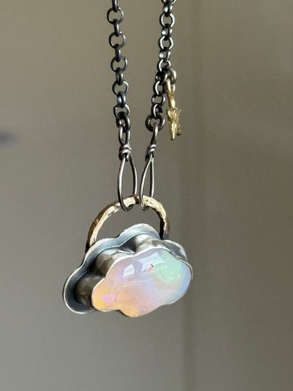 Opal Cloud Necklace