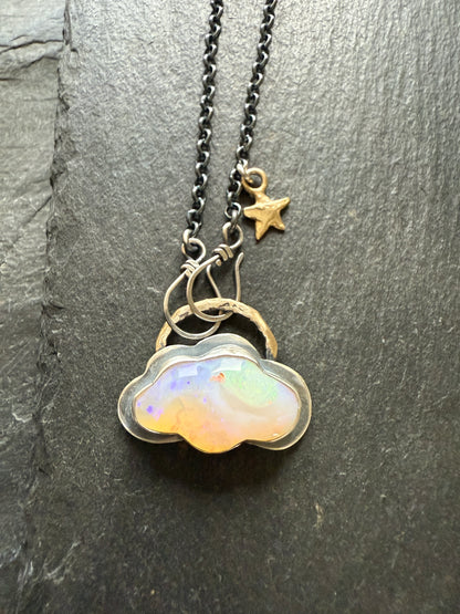 Opal Cloud Necklace