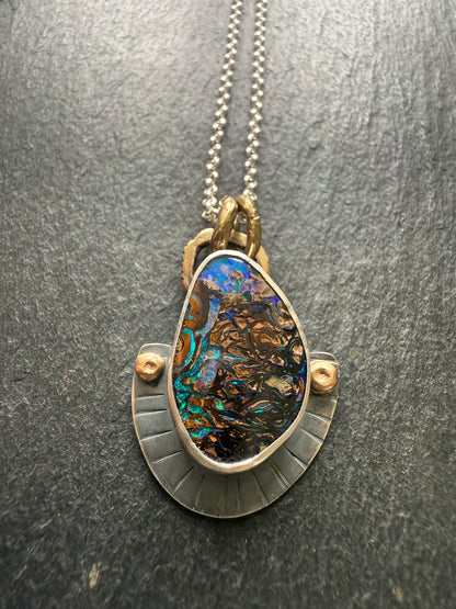 Koroit Opal Pendant