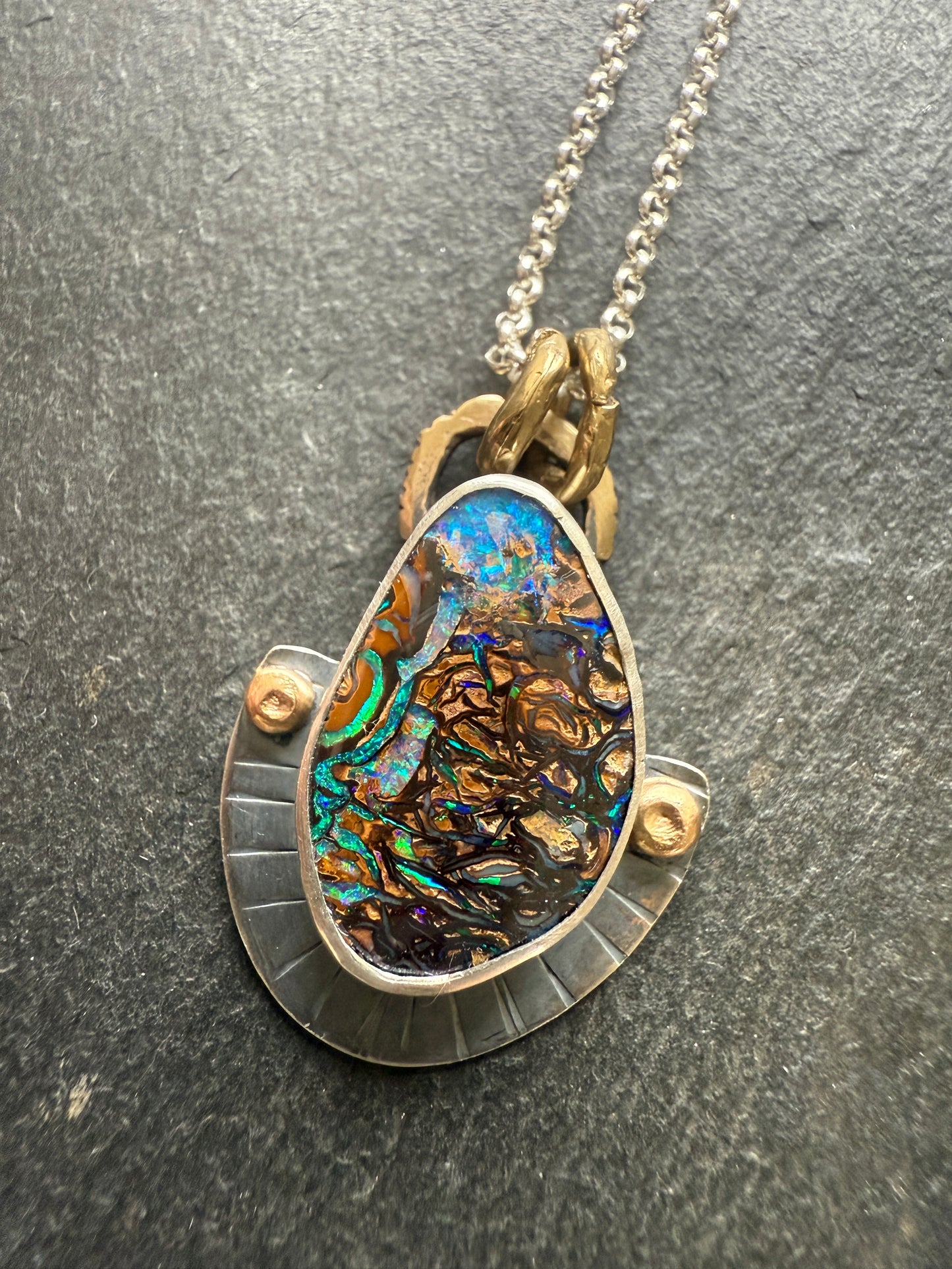 Koroit Opal Pendant