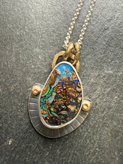 Koroit Opal Pendant