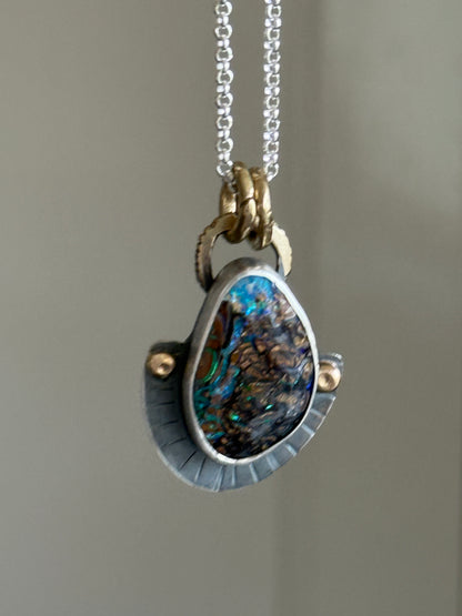 Koroit Opal Pendant