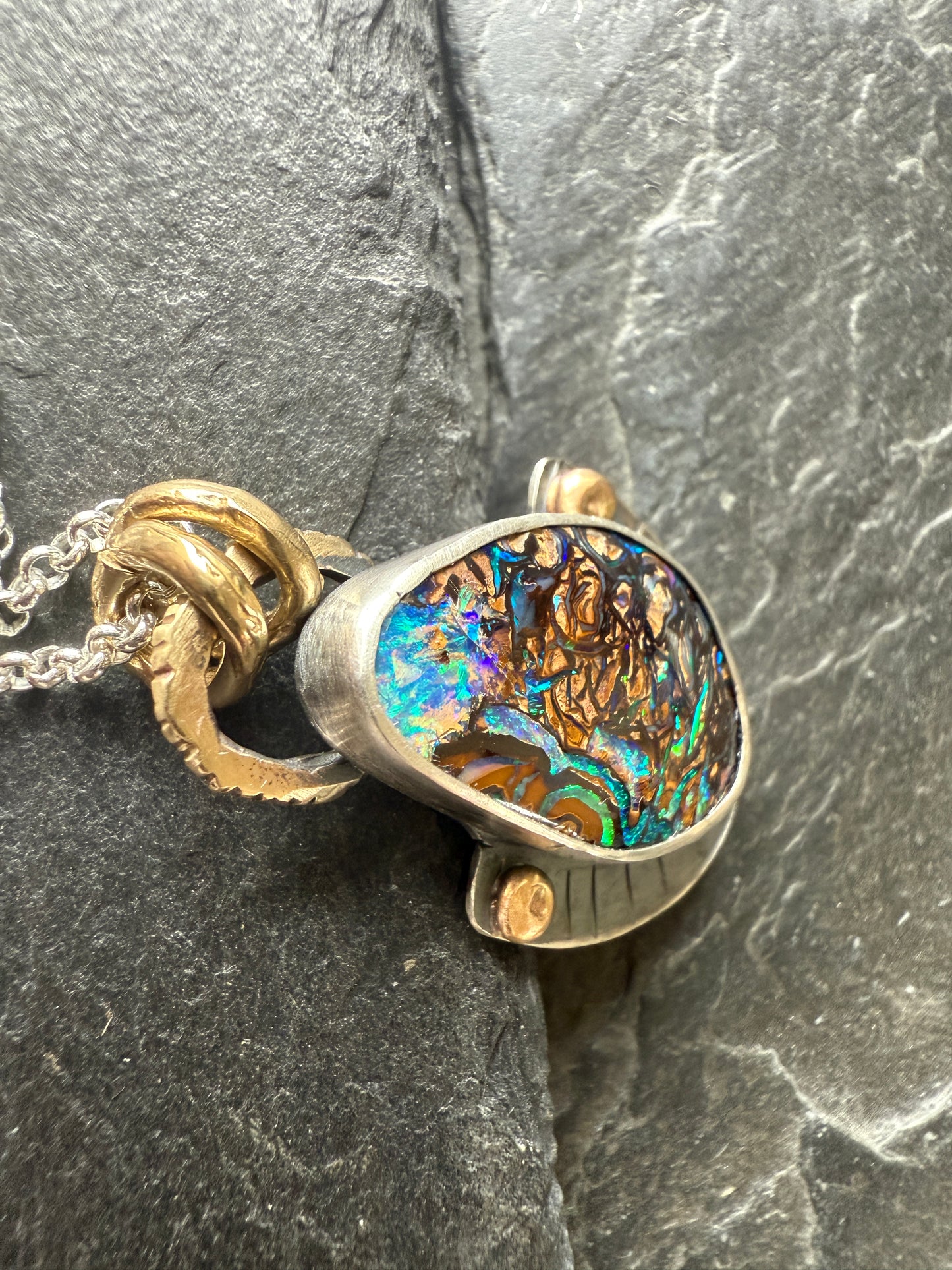 Koroit Opal Pendant