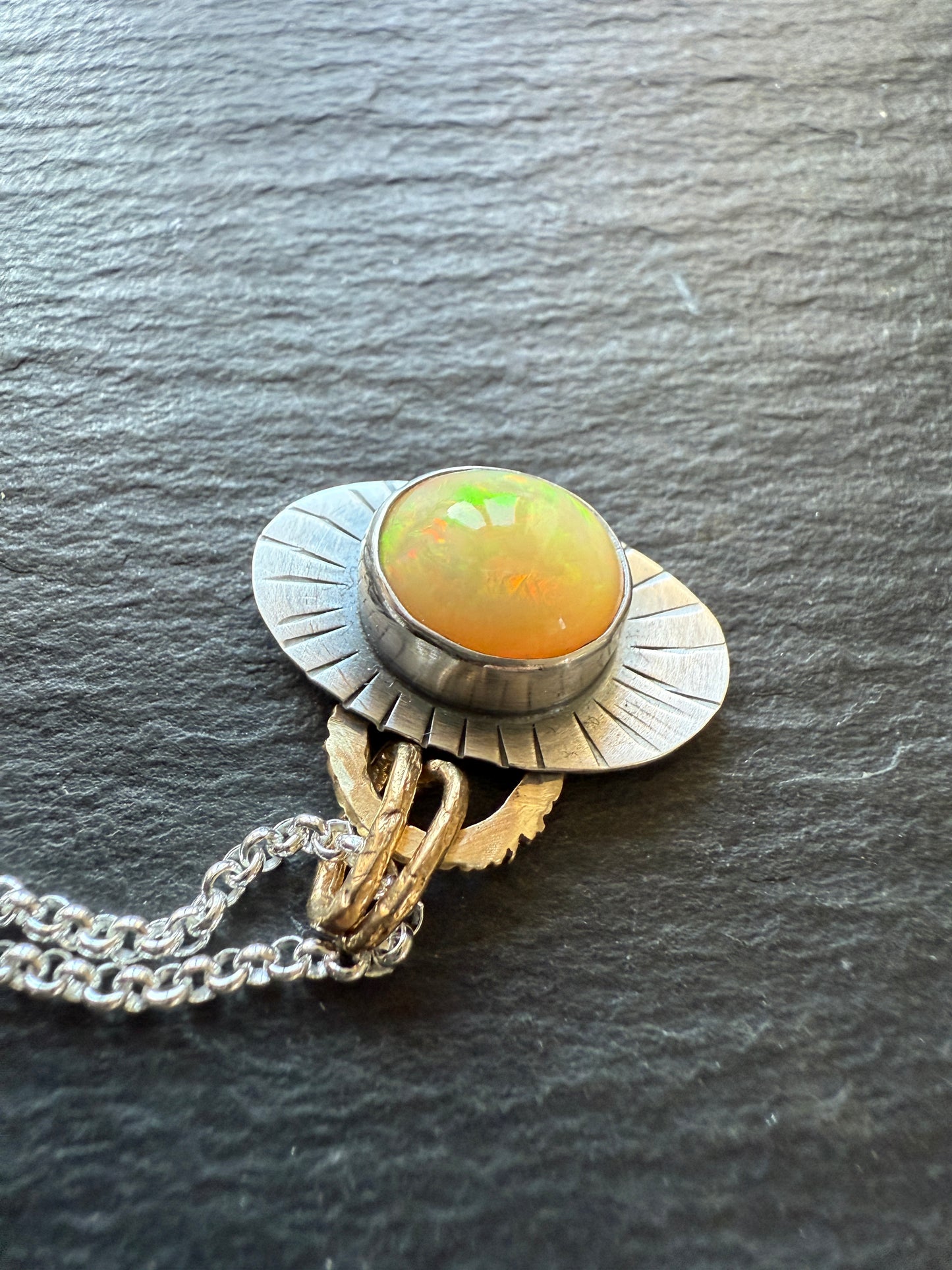 Ethiopian Opal Necklace