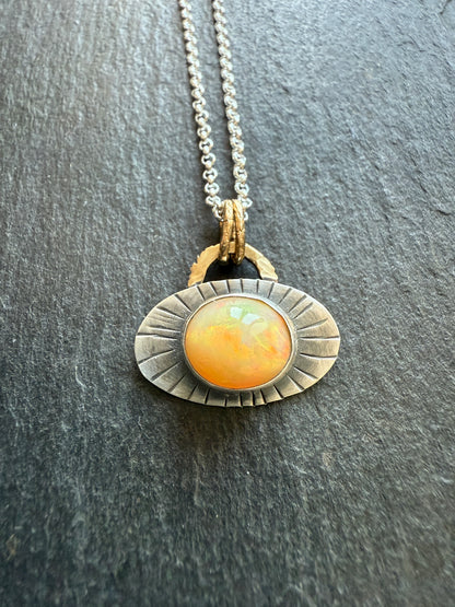 Ethiopian Opal Necklace