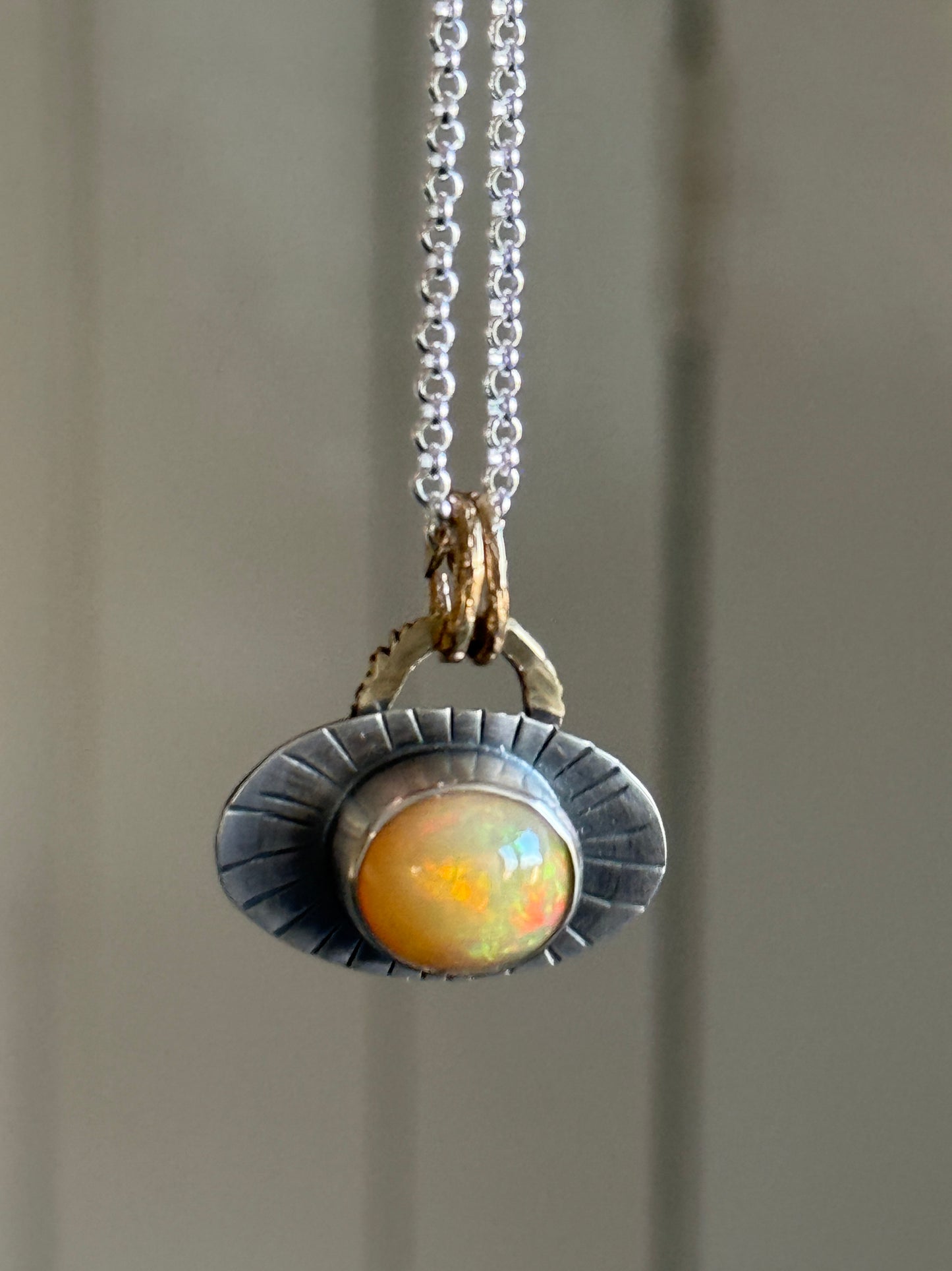 Ethiopian Opal Necklace