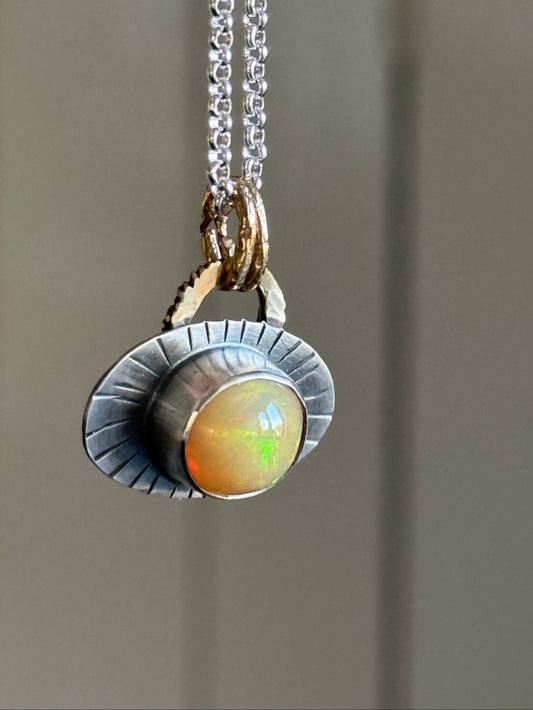 Ethiopian Opal Necklace