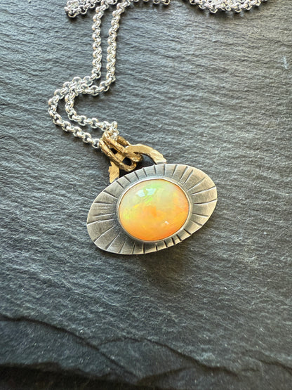 Ethiopian Opal Necklace