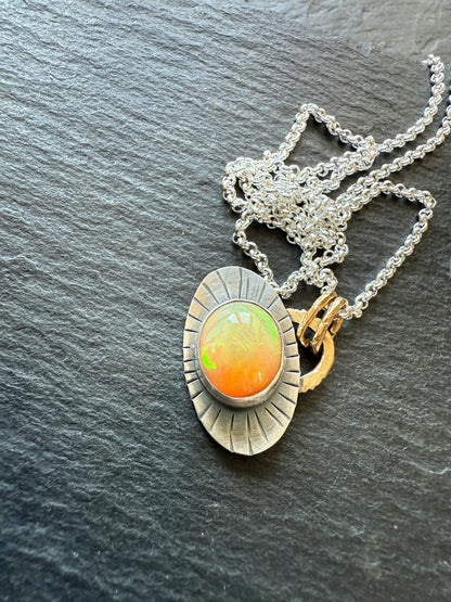 Ethiopian Opal Necklace