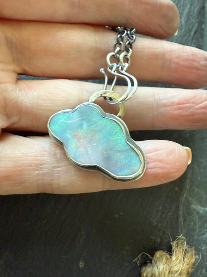 Lightening Ridge Cloud Pendant